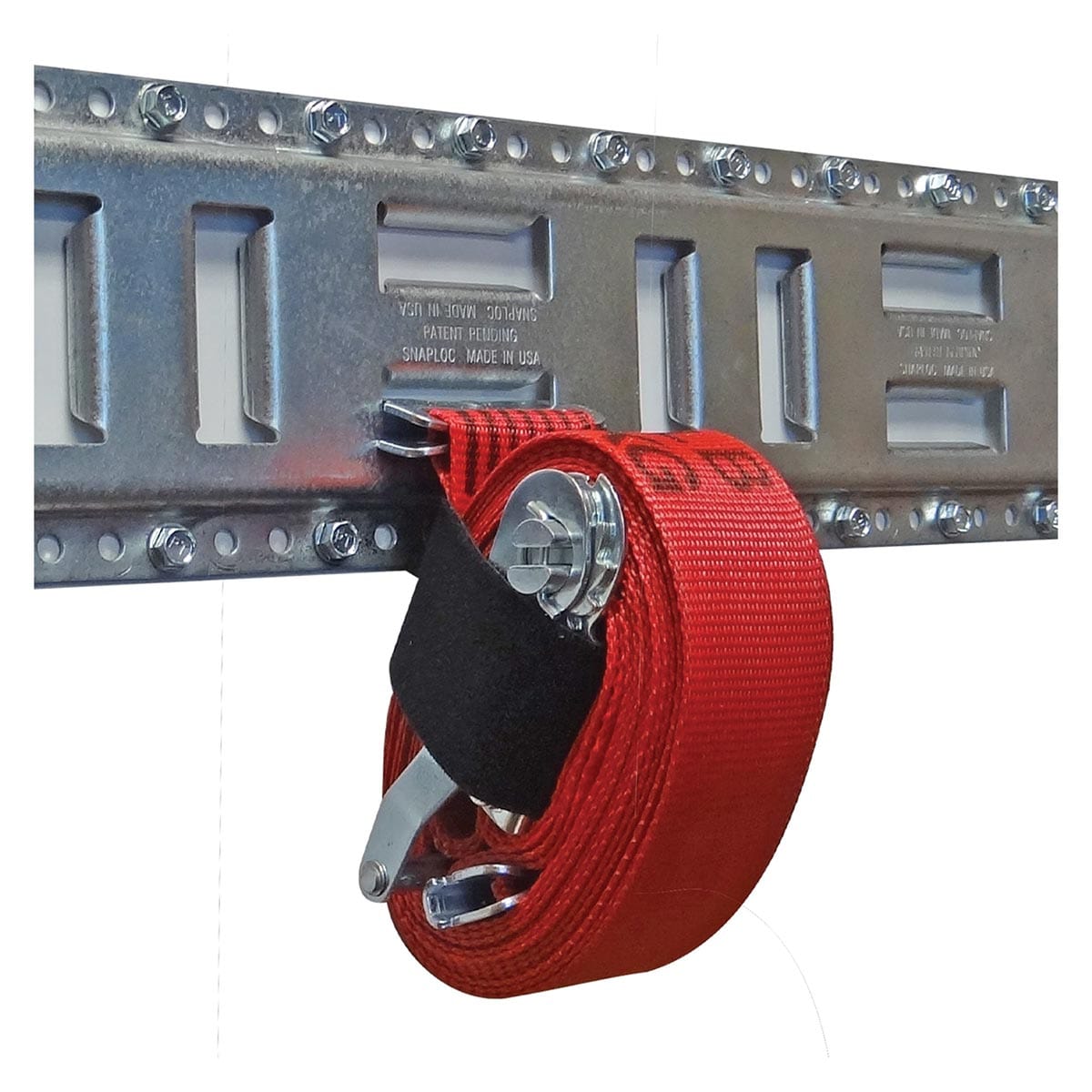 Fast Track Tie Rack Snap-Loc Fast-Track E-Track Galv. Steel Tie-Downs, 2/Pkg. | Gemplers