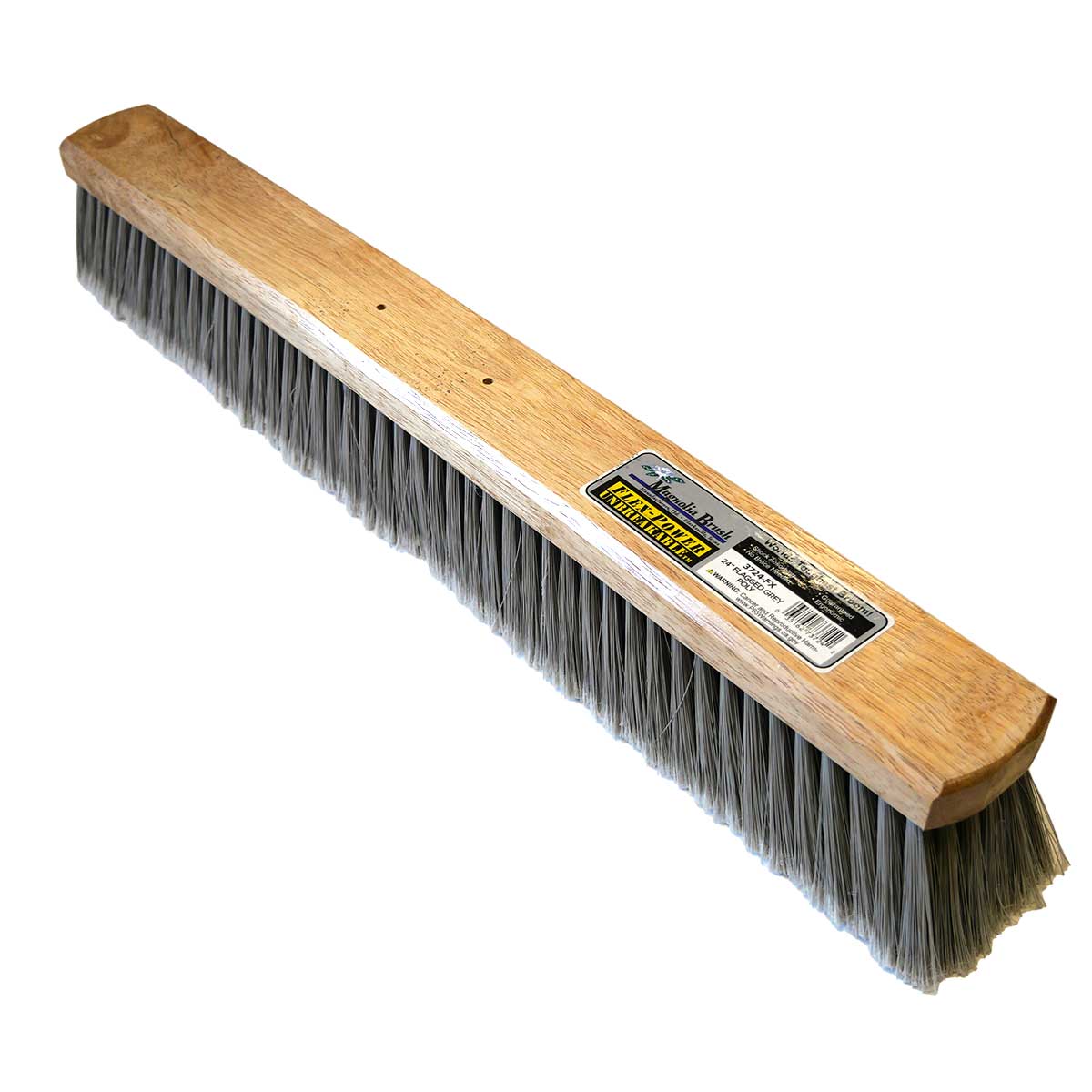 Magnolia Brush 18" Gray Flexsweep Flagged Poly Broom Head only