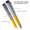 Jameson FG Series Hollow Core Fiberglass Extension Pole, 6 ft.