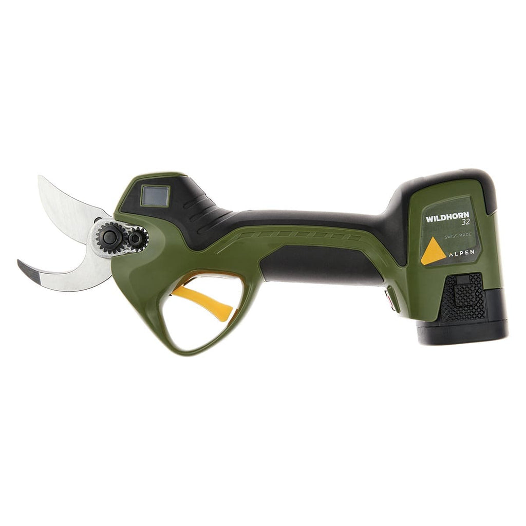Alpen Wildhorn 32 Electric Pruning Shear Kit with 3 Batteries and Powerpack