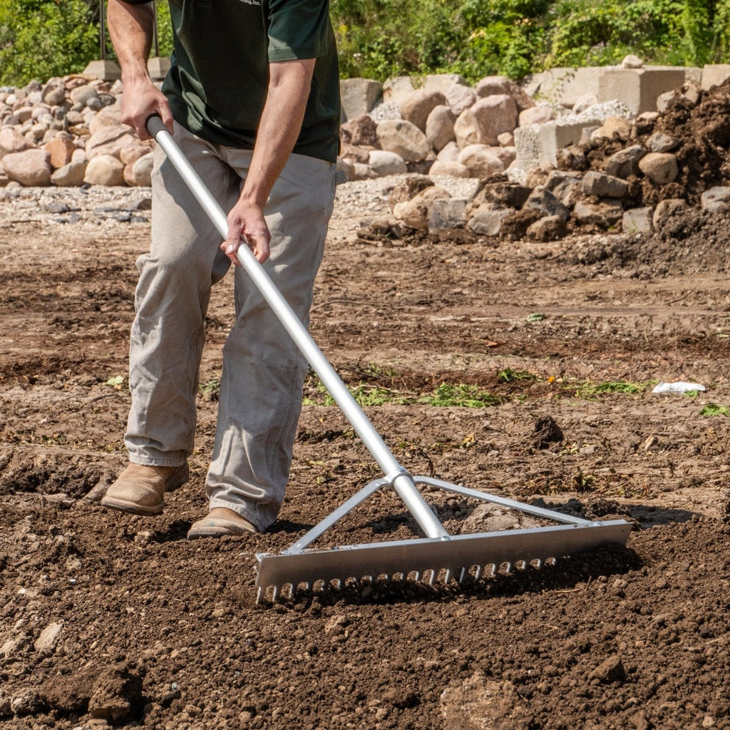 Gemplers 24" Aluminum Landscapers Rake