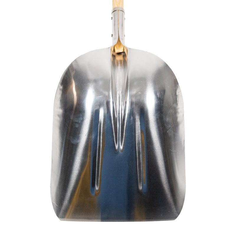 Gemplers Aluminum Scoop Shovel with Wood Handle
