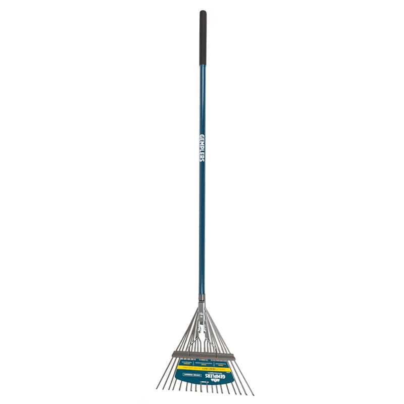 Gemplers 18-Tine Shrub Rake with Fiberglass Handle