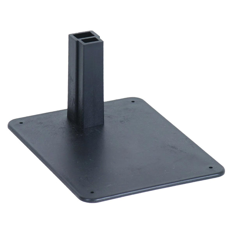 DP Industries Base Black For Angled Top T-Signs, Pk 25