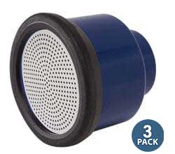 Dramm 400PL Plastic Water Breaker Blue with Rubber Protective Ring | 3 Pack