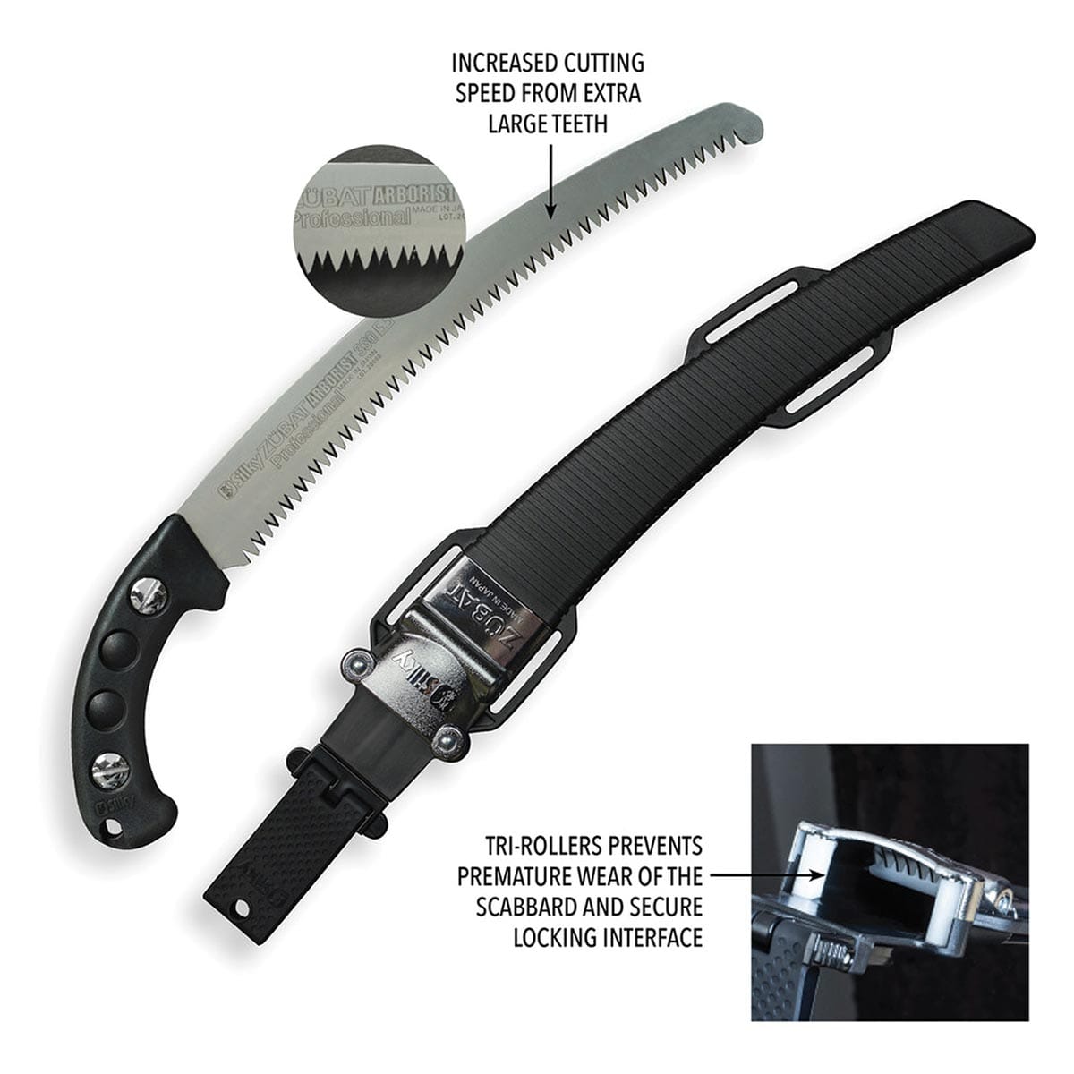 Silky Zubat Arborist 330 mm Handisaw