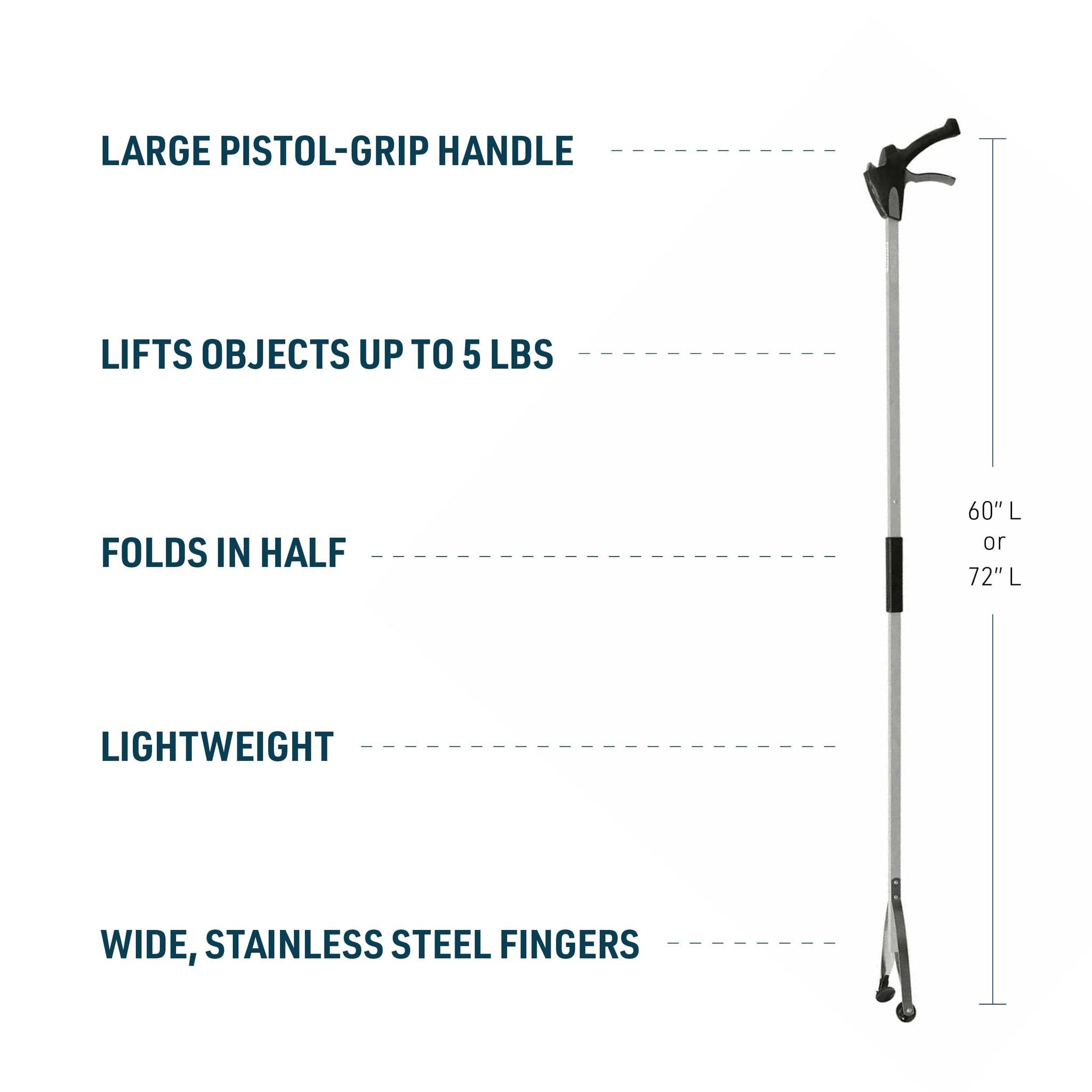 Gemplers Extended Length Folding Pickup Tool