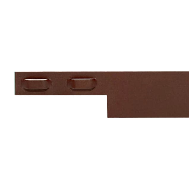 Brown Colmet 4" Classic 14-Gauge Steel Landscape Edging with 3 Stakes|5 pack