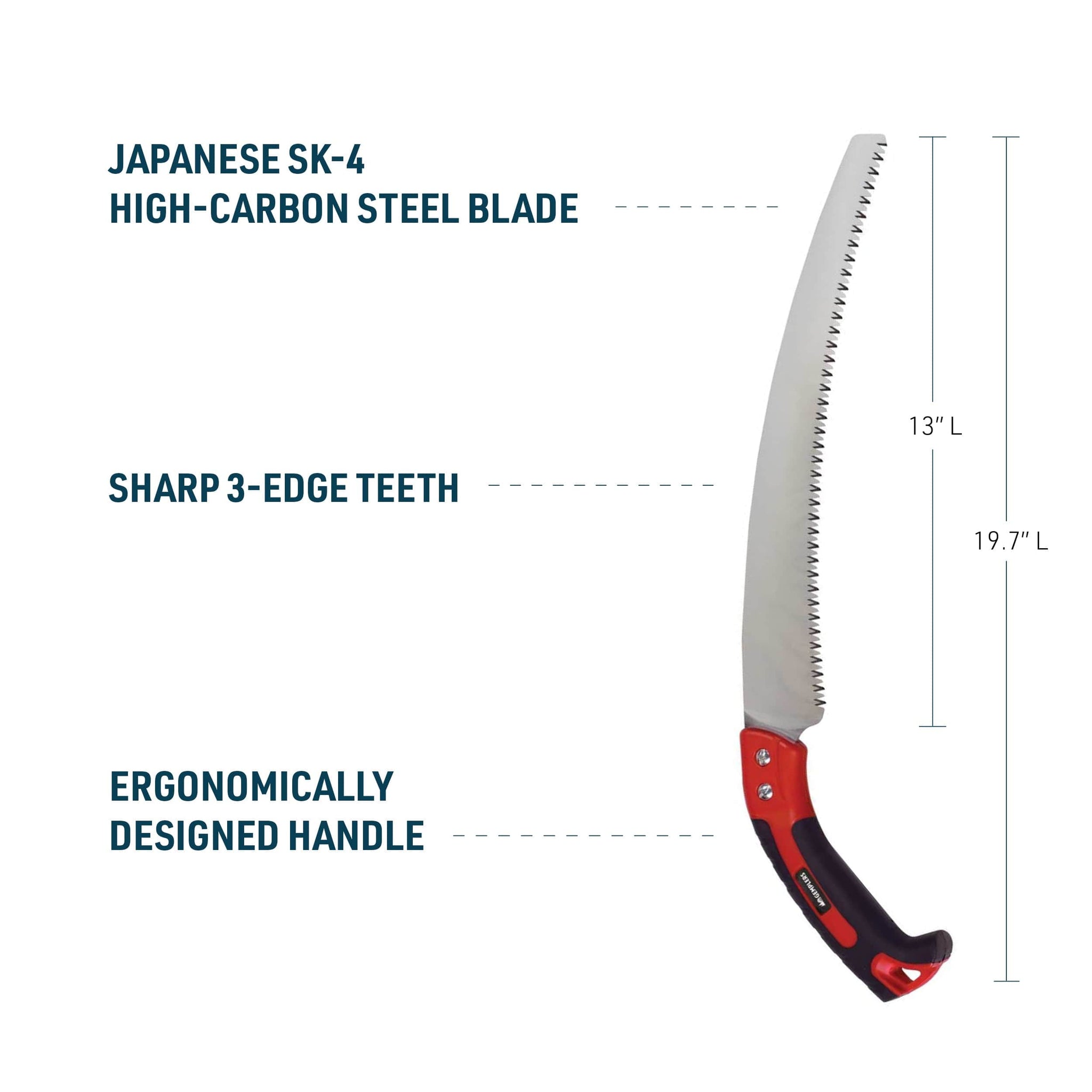 Gemplers Curved Blade Pruning Saw with 13" Blade-FG