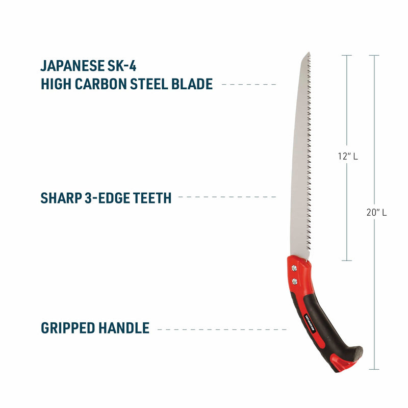 Gemplers Straight Blade Pruning Saw with 12" Blade