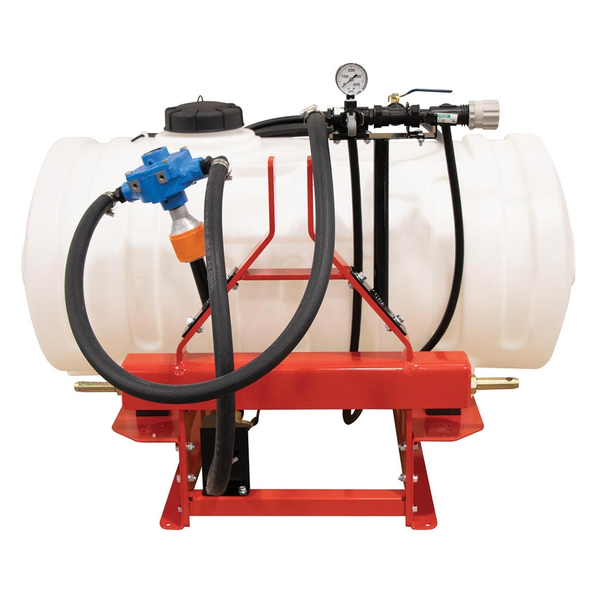 Fimco 65 Gallon 3-Point Sprayer with 6 Roller Pump, Spray Wand & Broadcast Boom