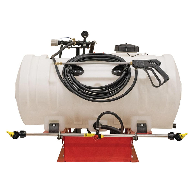 Fimco 65 Gallon 3-Point Sprayer with 6 Roller Pump, Spray Wand & Broadcast Boom