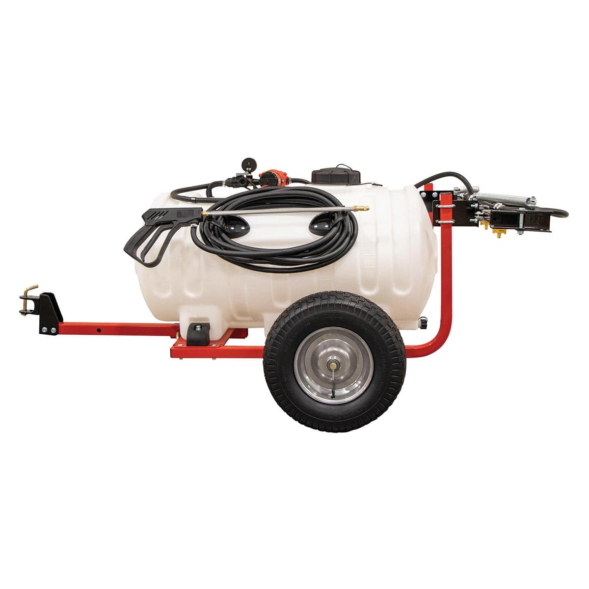 Fimco 45 Gallon Trailer Sprayer with 2.4 GPM Pump, Wand & 4N Boom