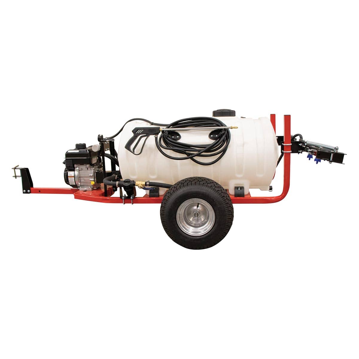 Fimco 65 Gallon Trailer Sprayer with 4 Roller Pump, Wand & 7N Boom