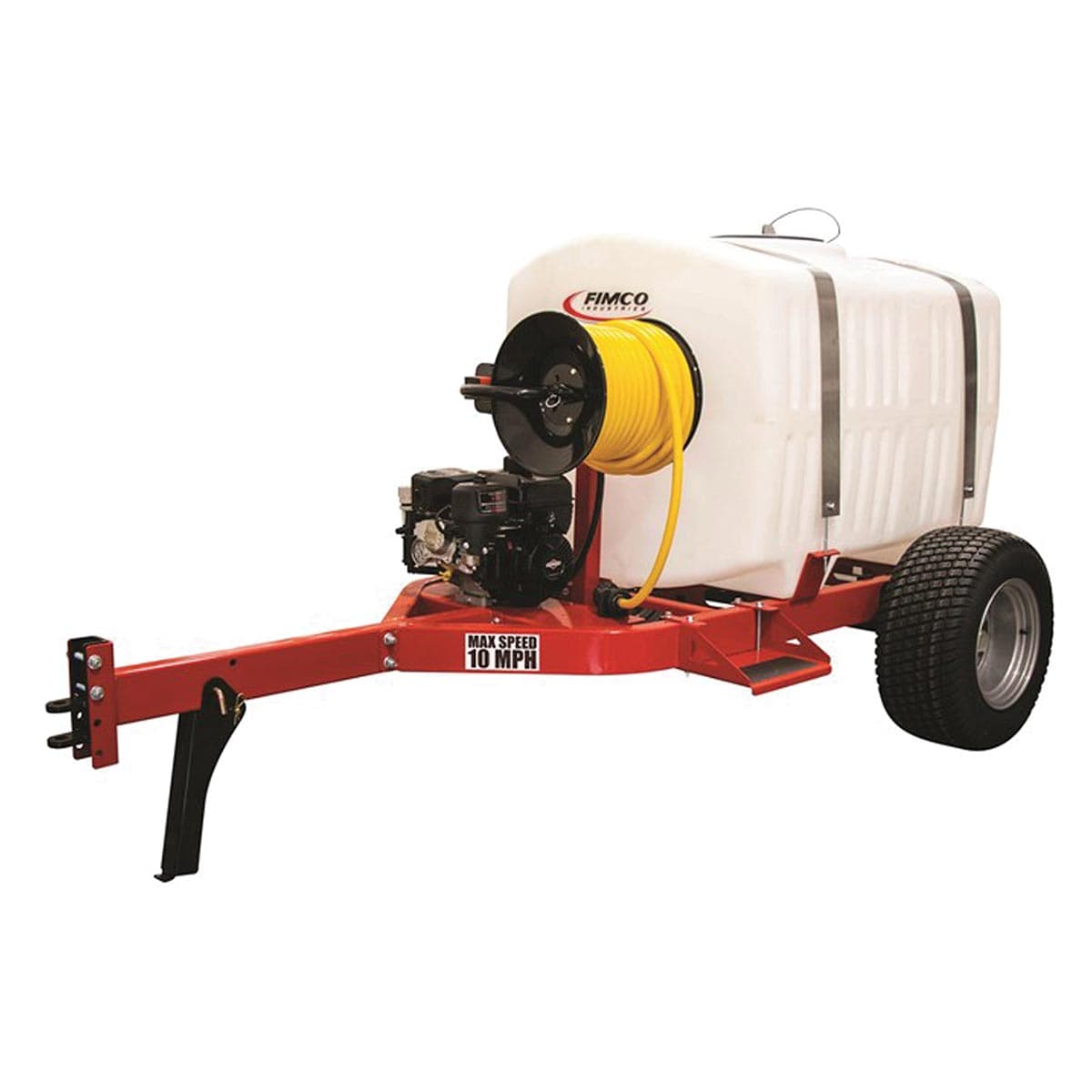 Fimco 200 Gallon Trailer Sprayer with 4 Roller Pump & Banjo Spray Nozzle