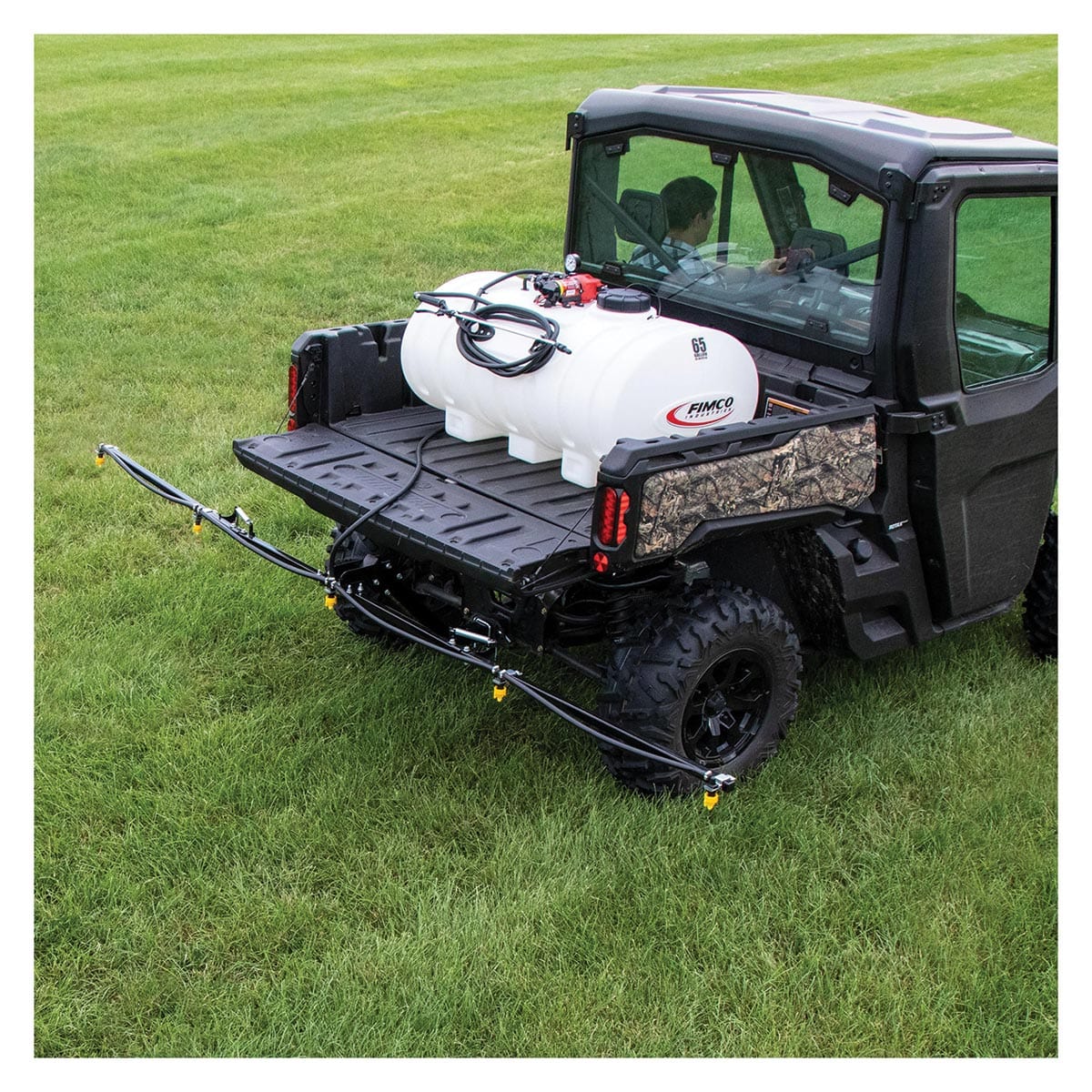 Fimco 65 gal. UTV Sprayer w/ 2.4 GPM Pump & 5N Folding Boom 65-5N