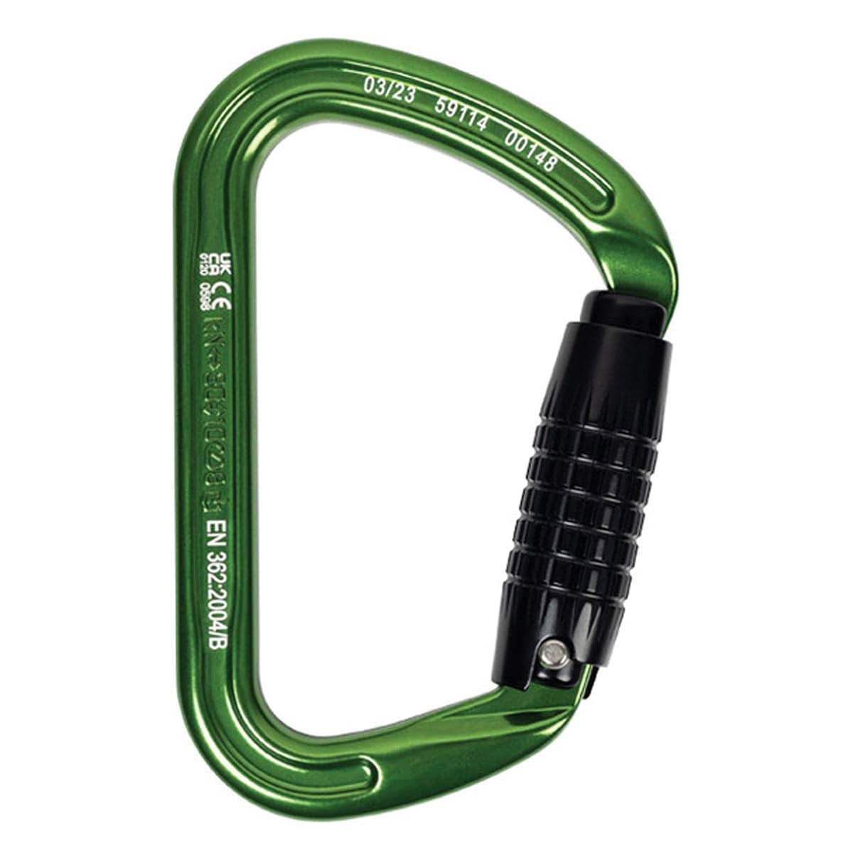 Notch D Aluminum Carabiner