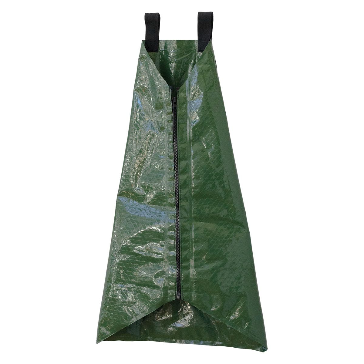 View of the back of the Gemplers Deluxe Tree Watering Bag