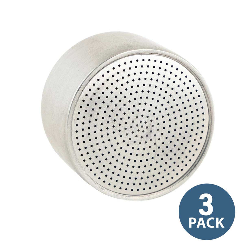Gemplers 400 Hole Aluminum Shower Head Nozzle | 3 Pack