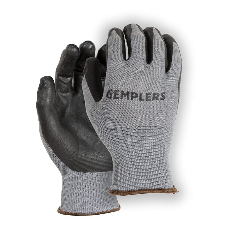 Gemplers Midweight Nylon Glove with Foam Nitrile Coating