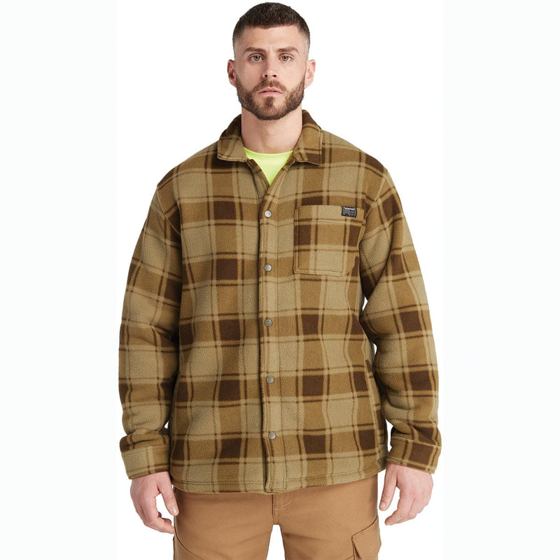 Timberland Pro Gritman Check Heavy-Weight Fleece Shirt