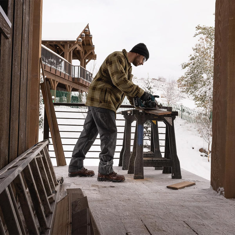 Timberland Pro Gritman Check Heavy-Weight Fleece Shirt