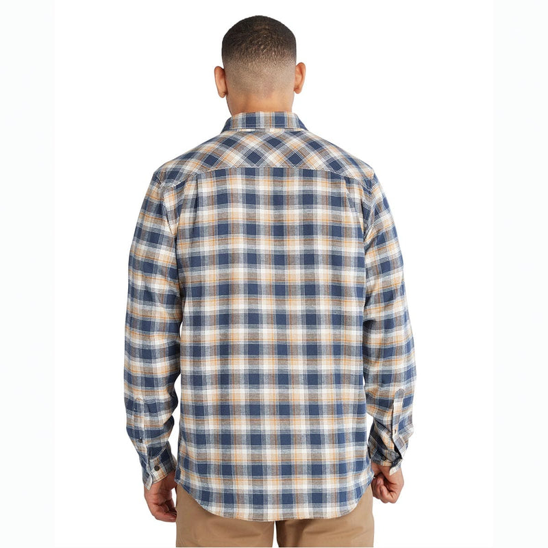 Timberland Pro Woodfort Long Sleeve Lightweight Flannel Flex Shirt