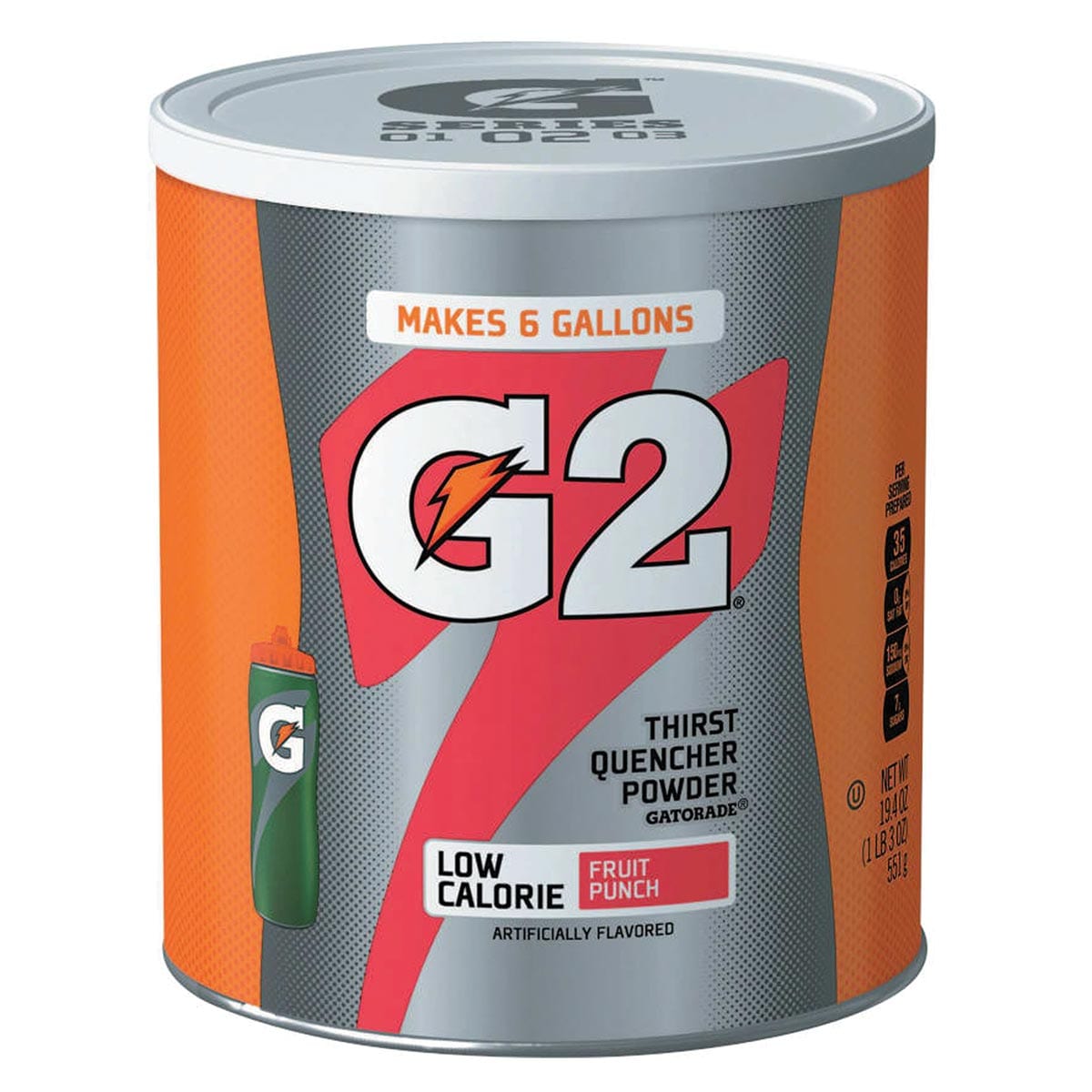 Gatorade G2 Low Calorie Powder Canister