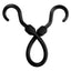 Black Heavy Duty Poly Strap with Nylon Hooks