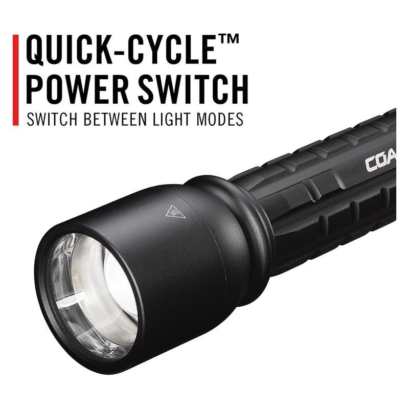 coast rechargeable led flashlight COAST XP14R Rechargeable Power Flashlight