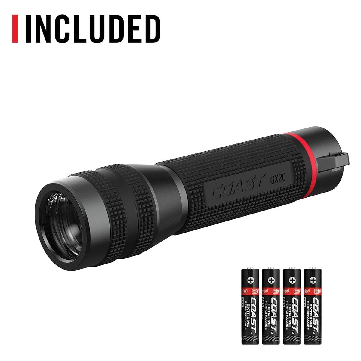 Coast GX20 1200 Lumen Waterproof Flashlight