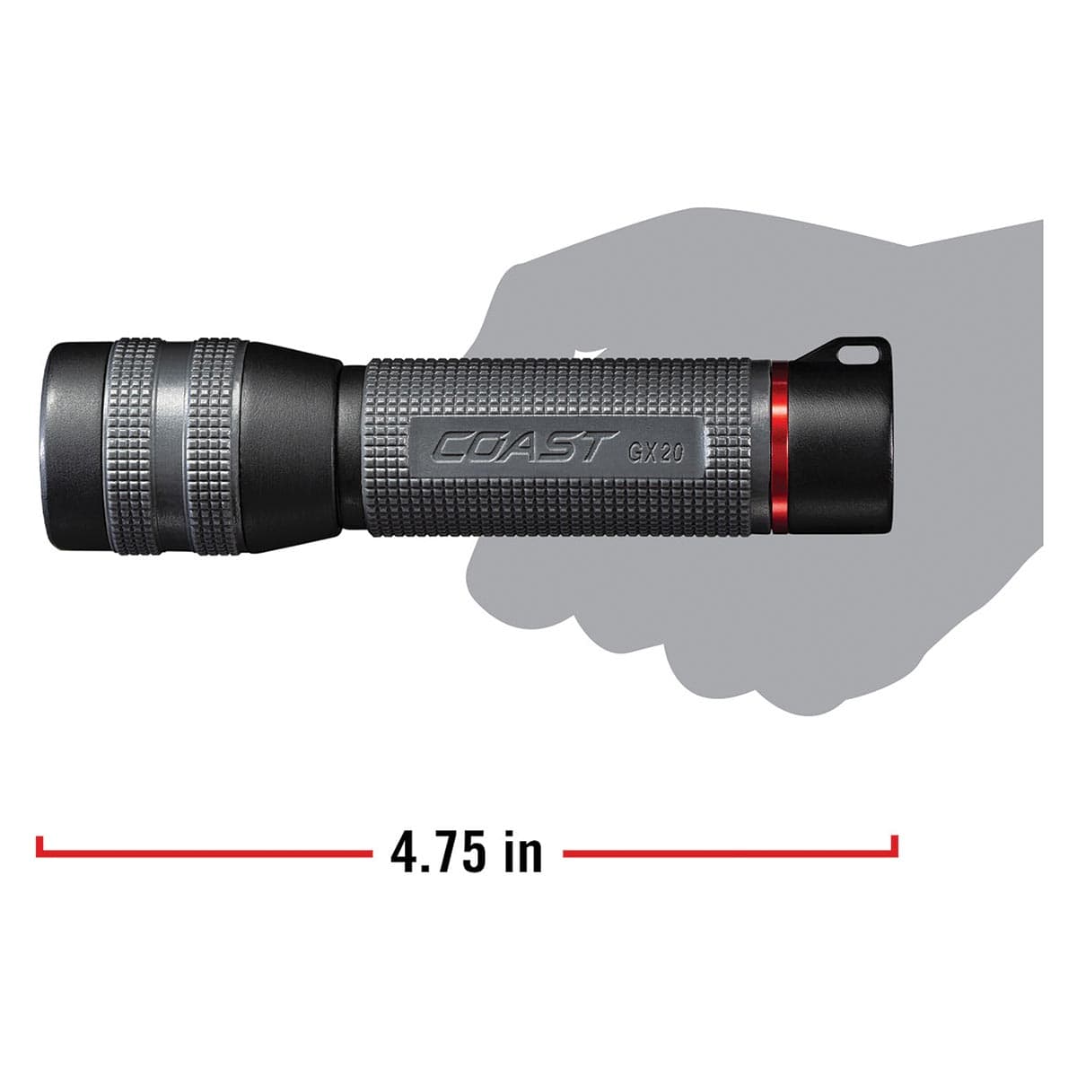 Coast GX20 1200 Lumen Waterproof Flashlight