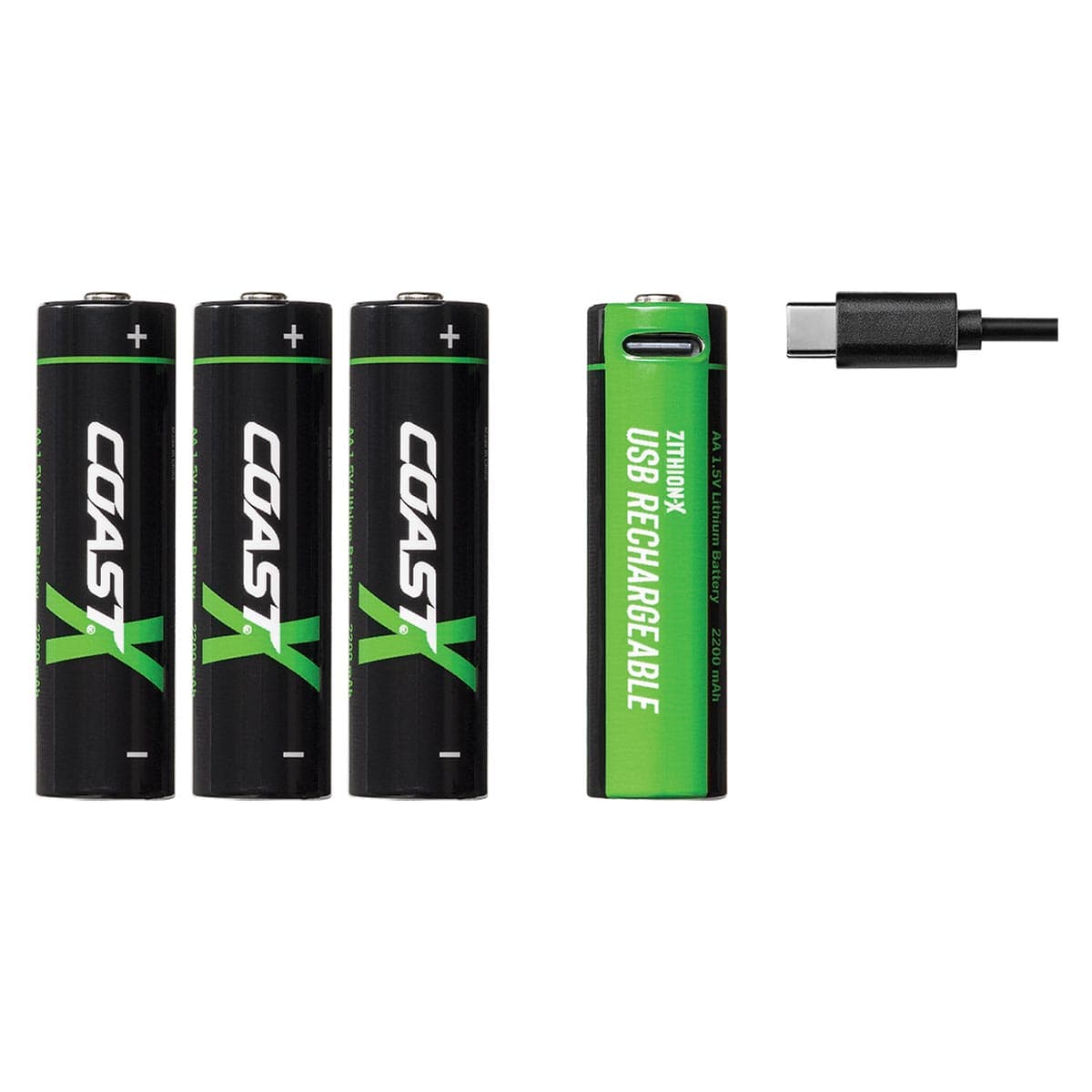 Coast Zithion-X Rechargeable Batteries | Gemplers Coast Zithion-X Rechargeable Batteries | Gemplers