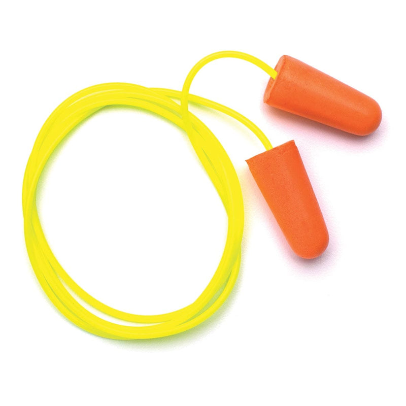 Pyramex Disposable Corded Earplugs | 100 Pairs