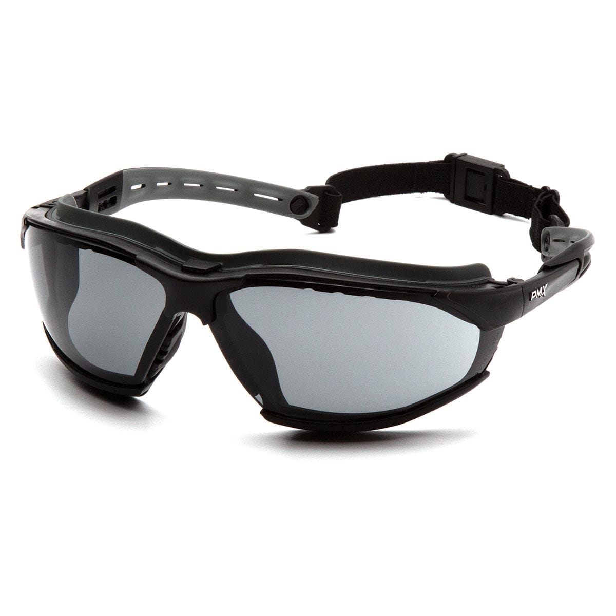 Gray Pyramex Isotope Gasket Sealed Safety Glasses