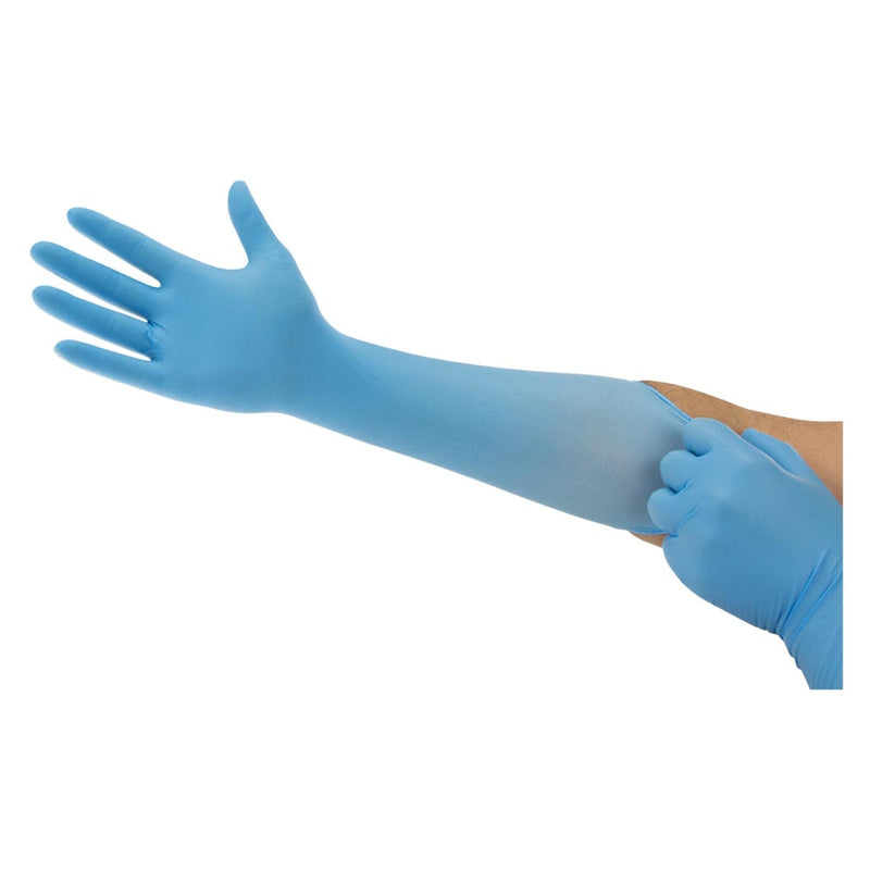 Microflex Extra Long Nitrile Gloves | Box of 100