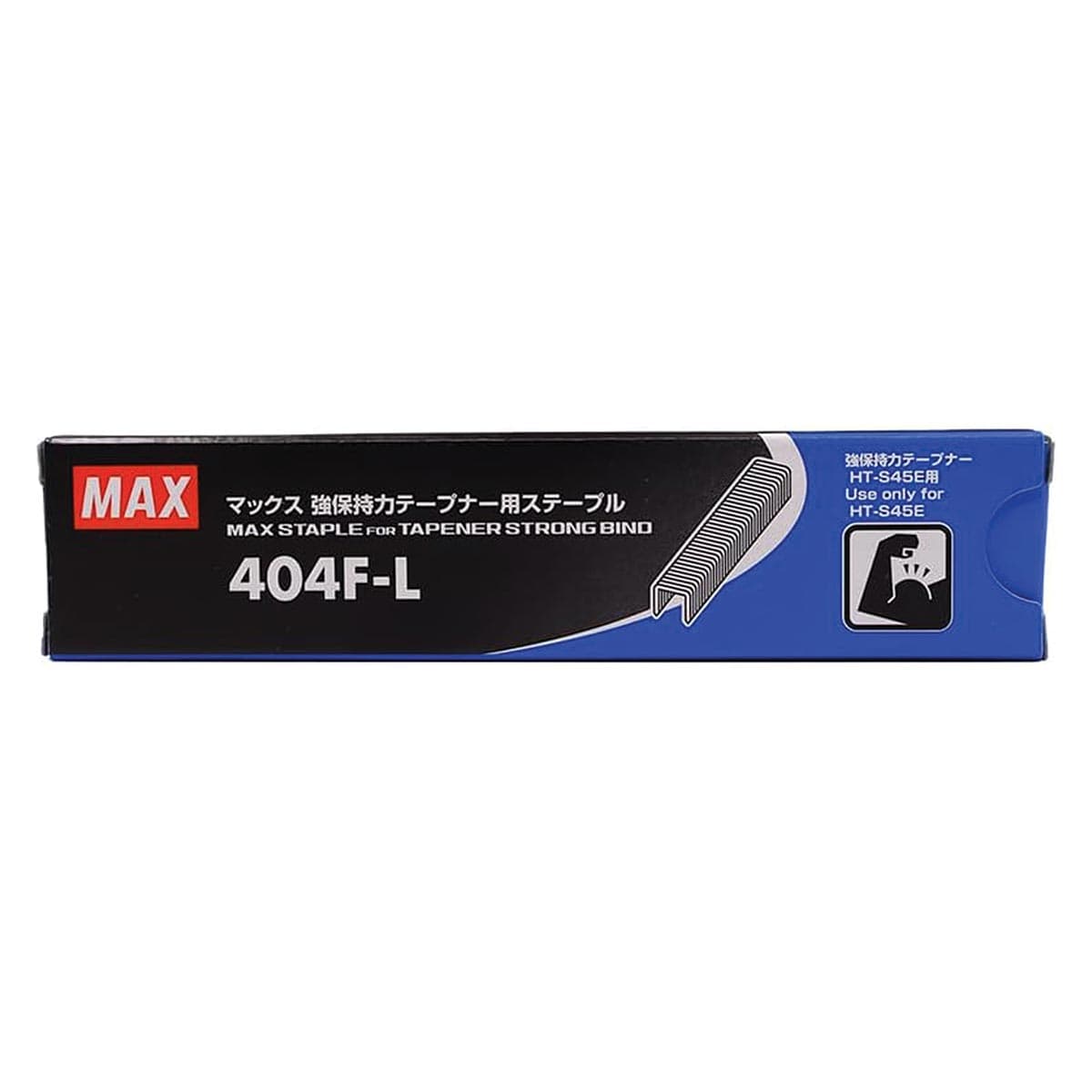 MAX Tapener 404F-L Staples for HT-S45E & HT-S60E Max | Box of 3000