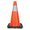 18" PVC Safety Cone