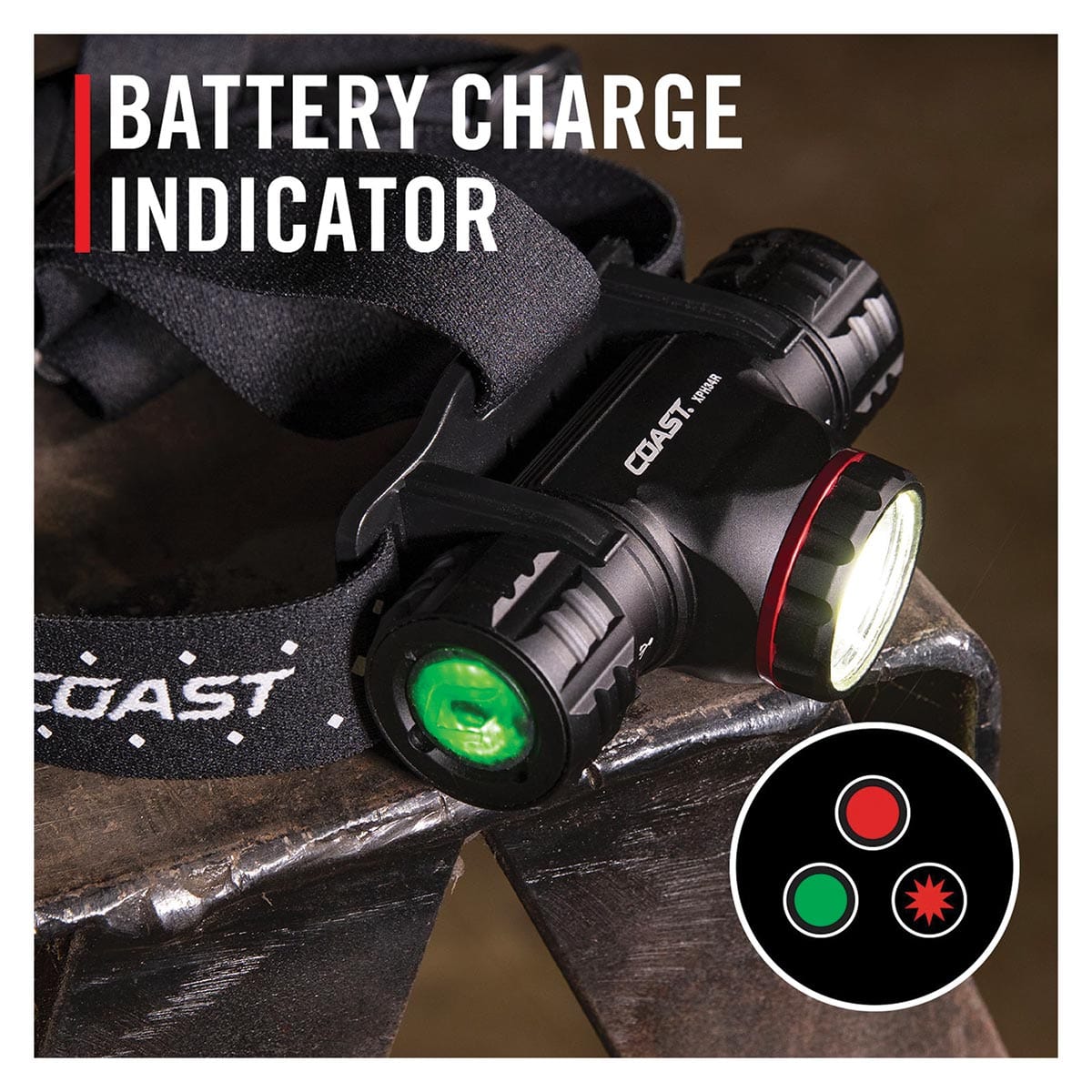 Coast XPH34R Rechargeable Headlamp