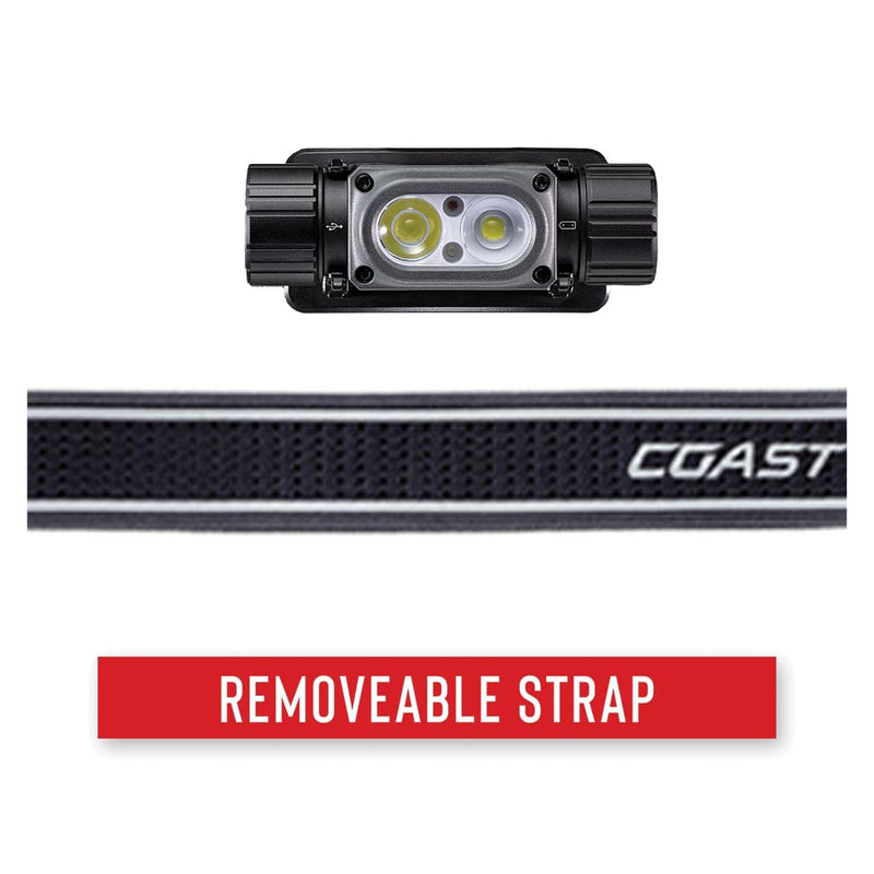 Coast WPH34R Rechargeable Headlamp