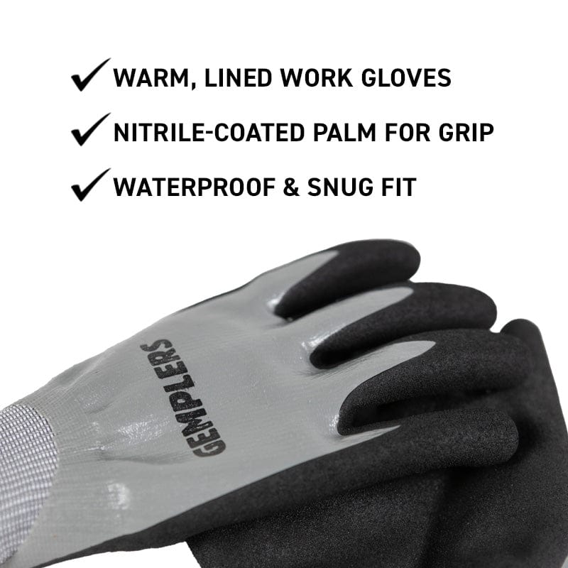 Gemplers Lined Waterproof Work Gloves