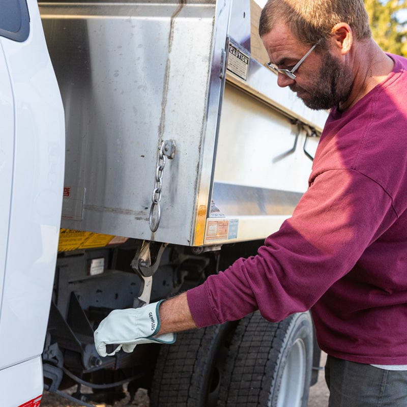 Gemplers Unlined Leather Driver Work Gloves