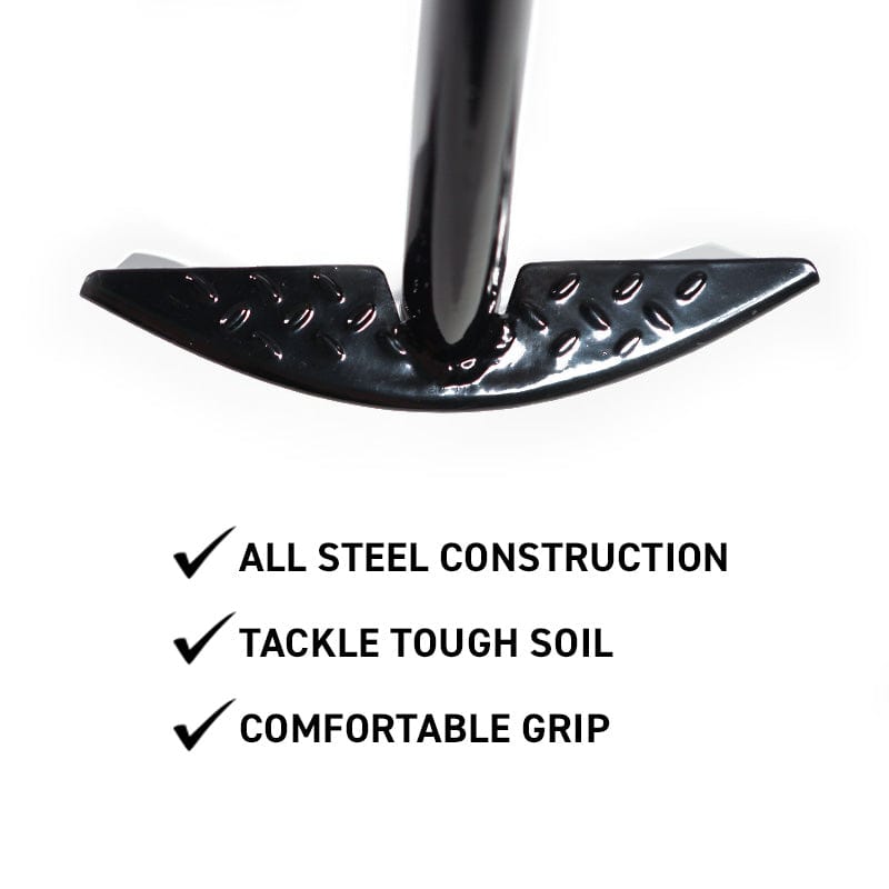 Gemplers All-Steel Round Point Shovel with D-Grip Handle