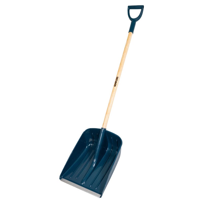 Gemplers Poly Scoop Snow Shovel with Wood Handle