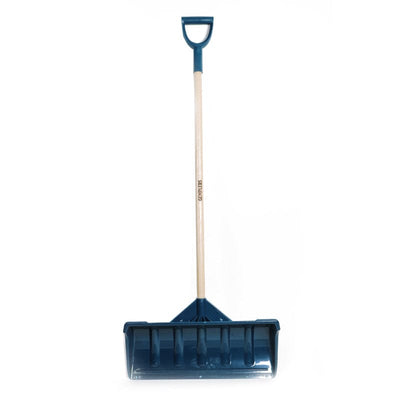 Gemplers 22" Poly Snow Pusher with Wood Handle