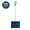 Gemplers 18" Poly Snow Shovel with Wood Handle