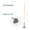 Gemplers 7" Field Hoe with Wood Handle