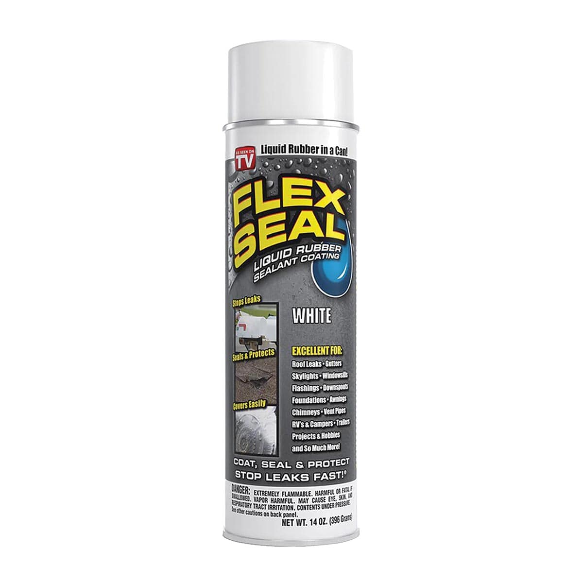 White Flex Seal Aerosol