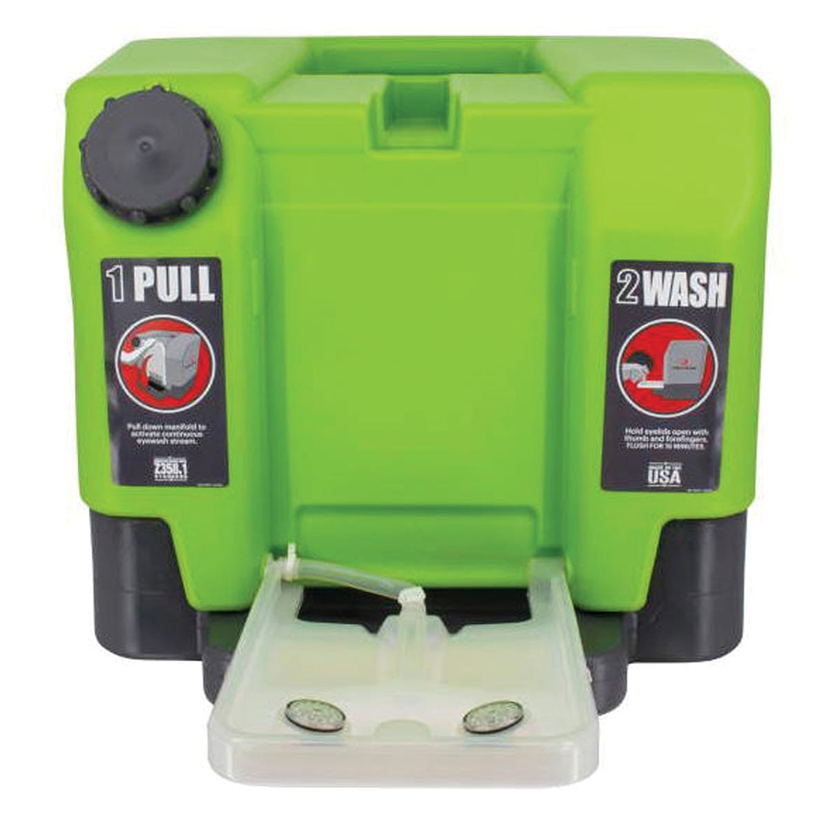 Radians 12 Gallon Portable Emergency Eyewash Station
