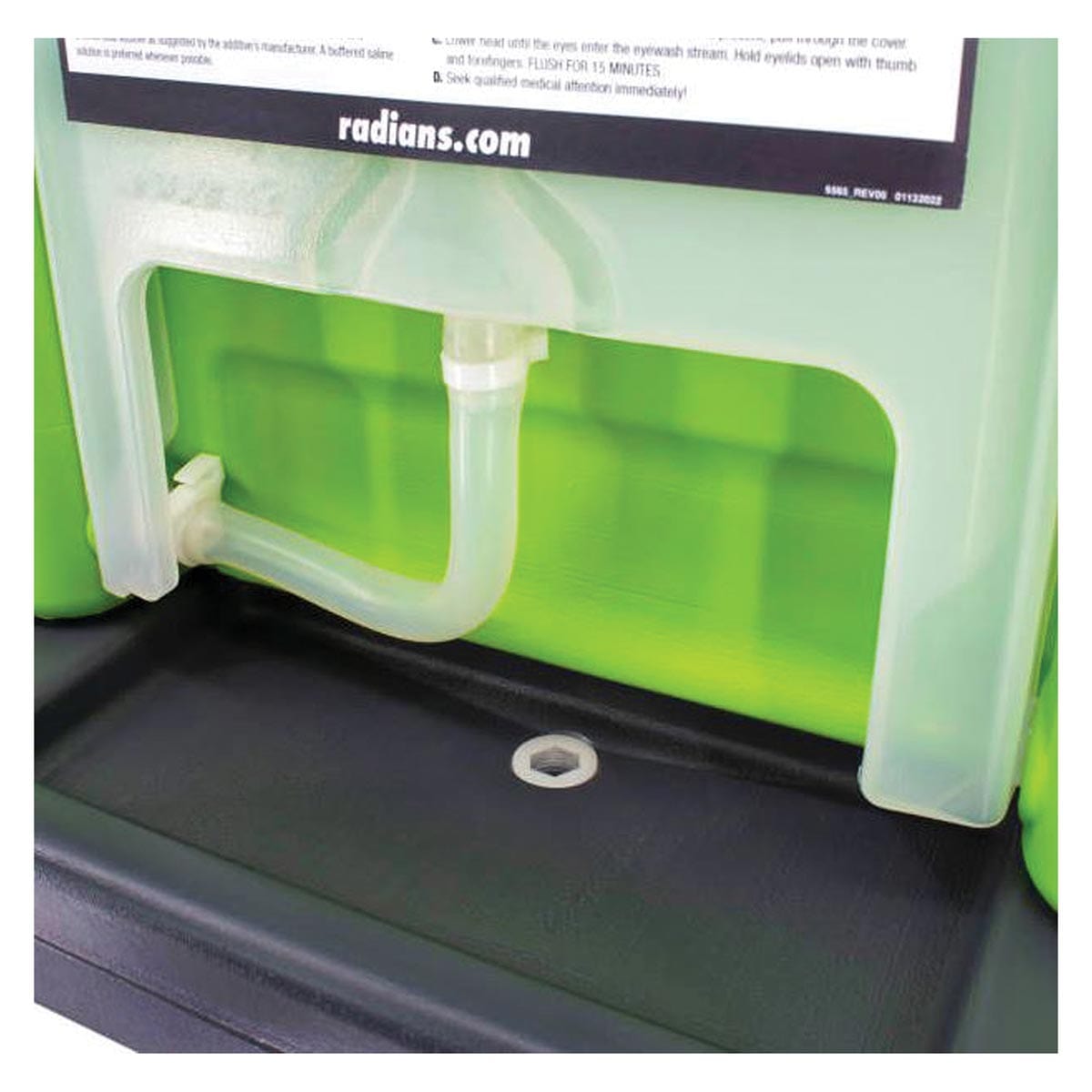Radians 12 Gallon Portable Emergency Eyewash Station